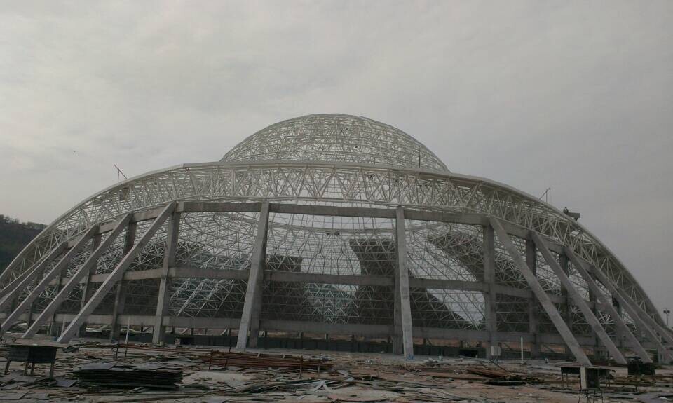 新泰体育场馆网架工程